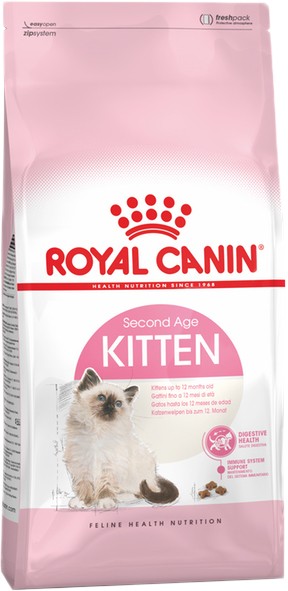 

Сухой корм для котят от 4 до 12 месяцев Royal Canin Kitten 10 кг (3182550702973)