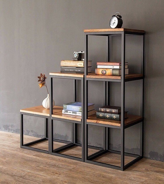 

Стеллаж Metal Shelf в стиле Лофт