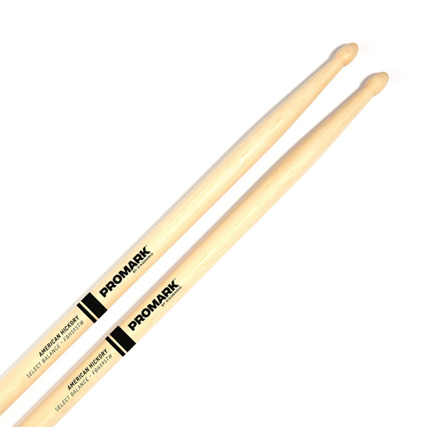 

Барабанные палочки и щетки PROMARK FBH595TW FORWARD BALANCE HICKORY .595 TEAR DROP WOOD TIP