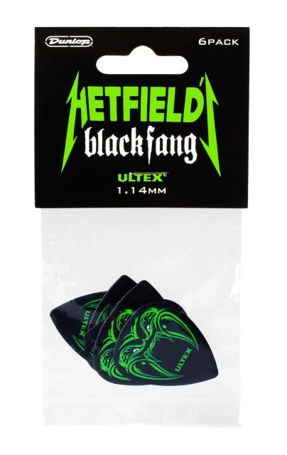 

Медиаторы DUNLOP PH112P.73 HETFIELD'S BLACK FANG PLAYER'S PACK 0.73