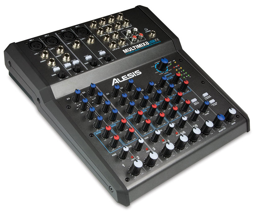 

Микшерный пульт ALESIS MULTIMIX 8 USB FX