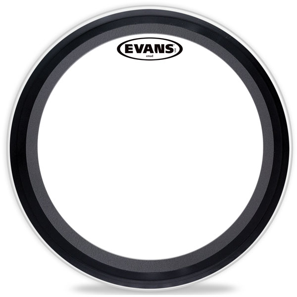 

Пластик для бас-барабана рабочий EVANS BD18EMAD 18" EMAD CLEAR