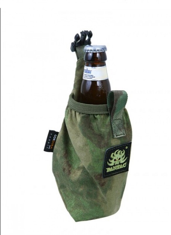 

Складной подсумок для бутылки молле Pantac Traveller Foldable Bottle Pouch OT-C558, Cordura Dig.Conc.Syst. A-TACS FG