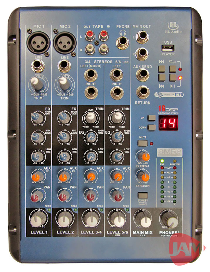 

Микшерный пульт HL AUDIO SMR6
