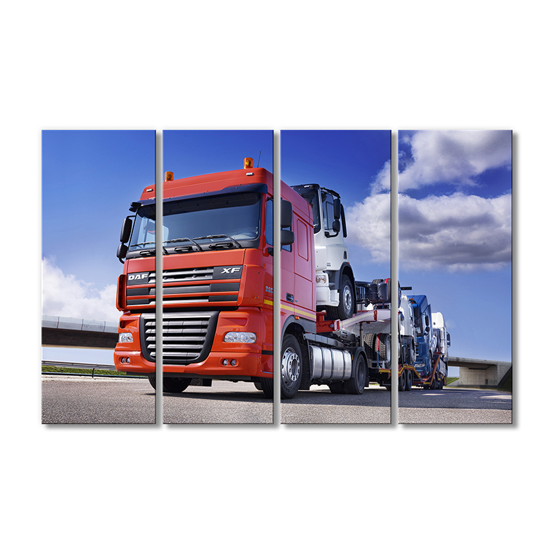 

Модульная картина Artel «Грузовик Кенворт W900» 4 модуля 60x90 см