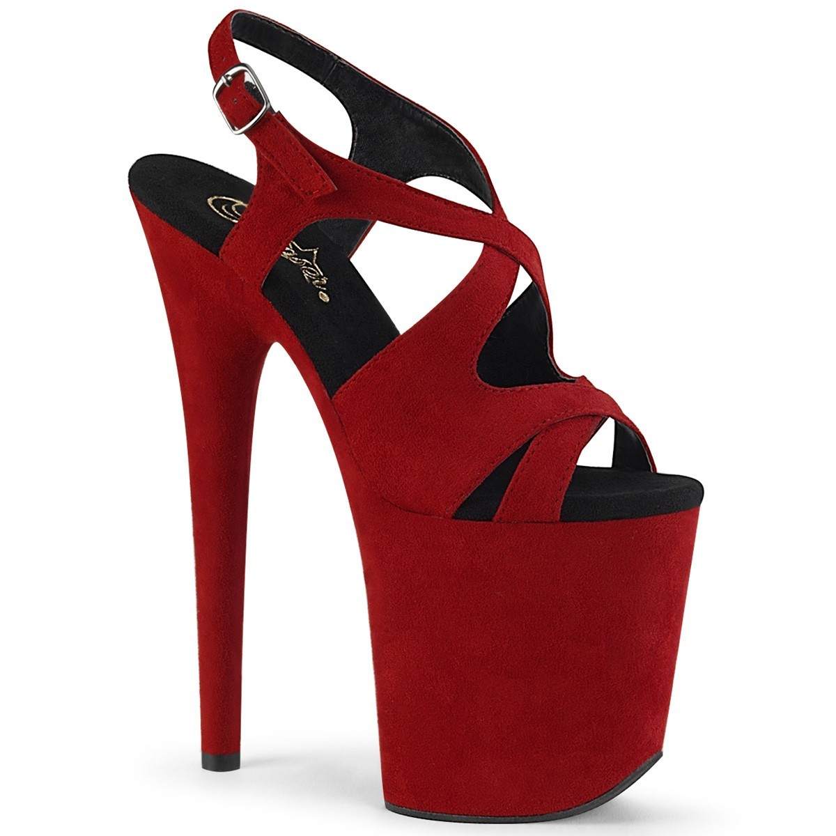 

Босоножки-стрипы Pleaser FLAM831fs 39 Бордо