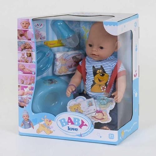 

Пупс функциональный Baby Love BL 034 D