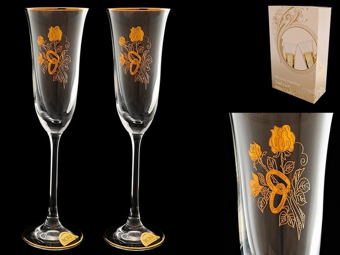 

Бокал свадебный Rona Flora 2916/24074/160
