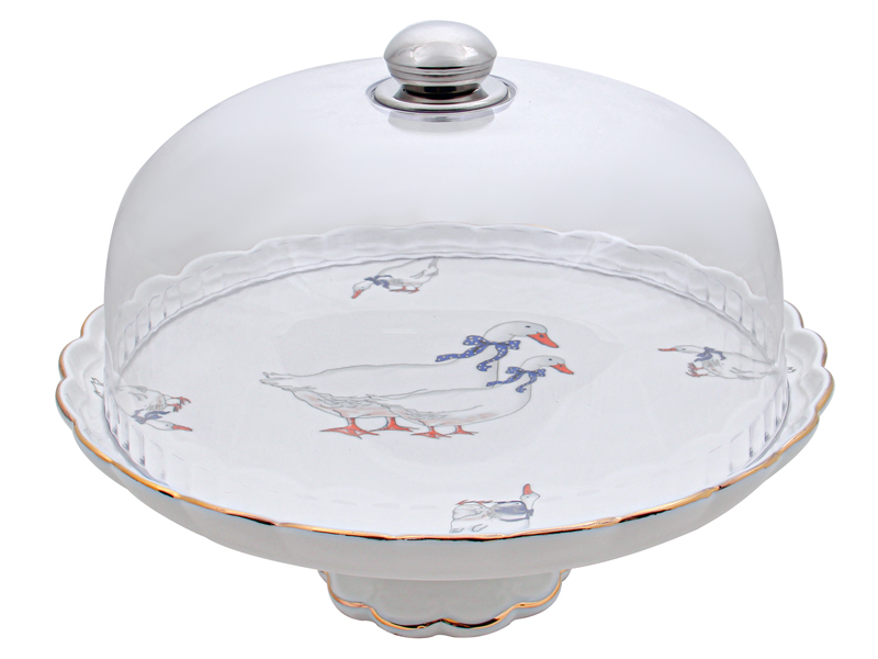 

Блюдо для торта Arti-m Гуси 943-182