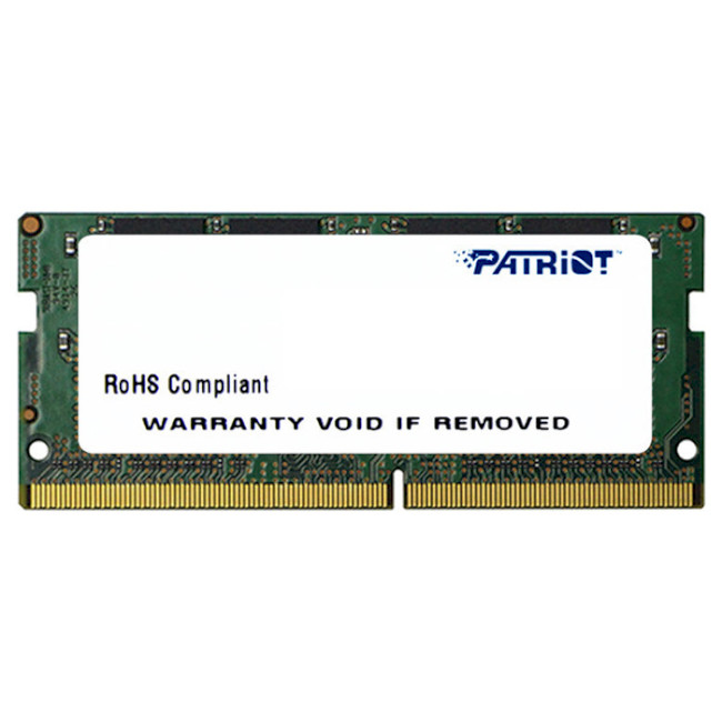 

Оперативная память Patriot SODIMM DDR4 2666 MHz 8Gb (PSD48G266681S)