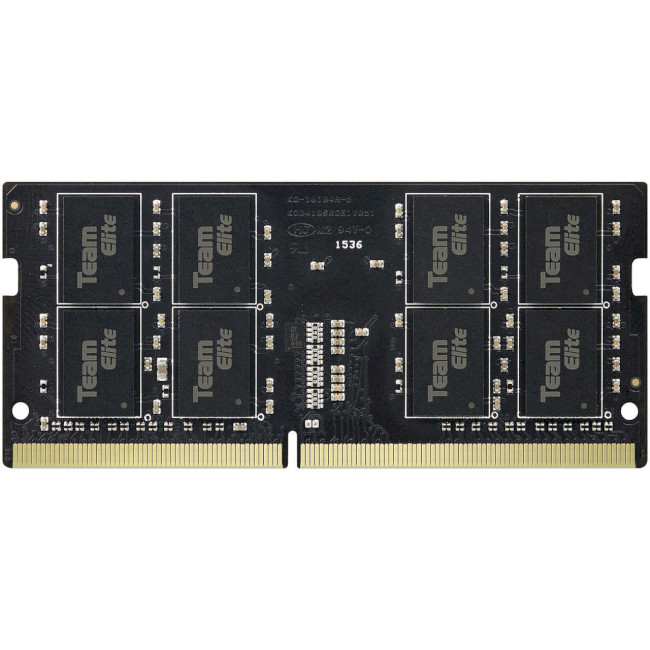 

Оперативная память Team Elite SODIMM DDR4 2400 MHz 16Gb (TED416G2400C16-S01)