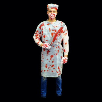 

Костюм Хирург мясник карнавальный Halloween 16-866