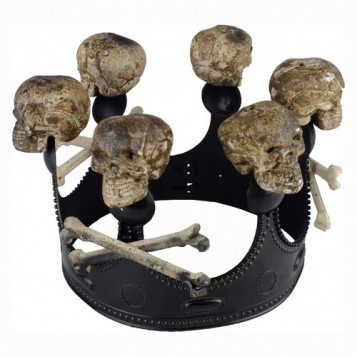

Корона Король скелетов Halloween 18-1020BLK-BG