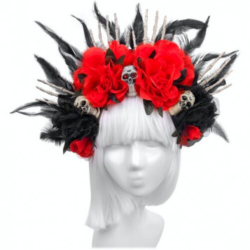 

Обруч Donna Celestina Halloween 21-536BLK-RD