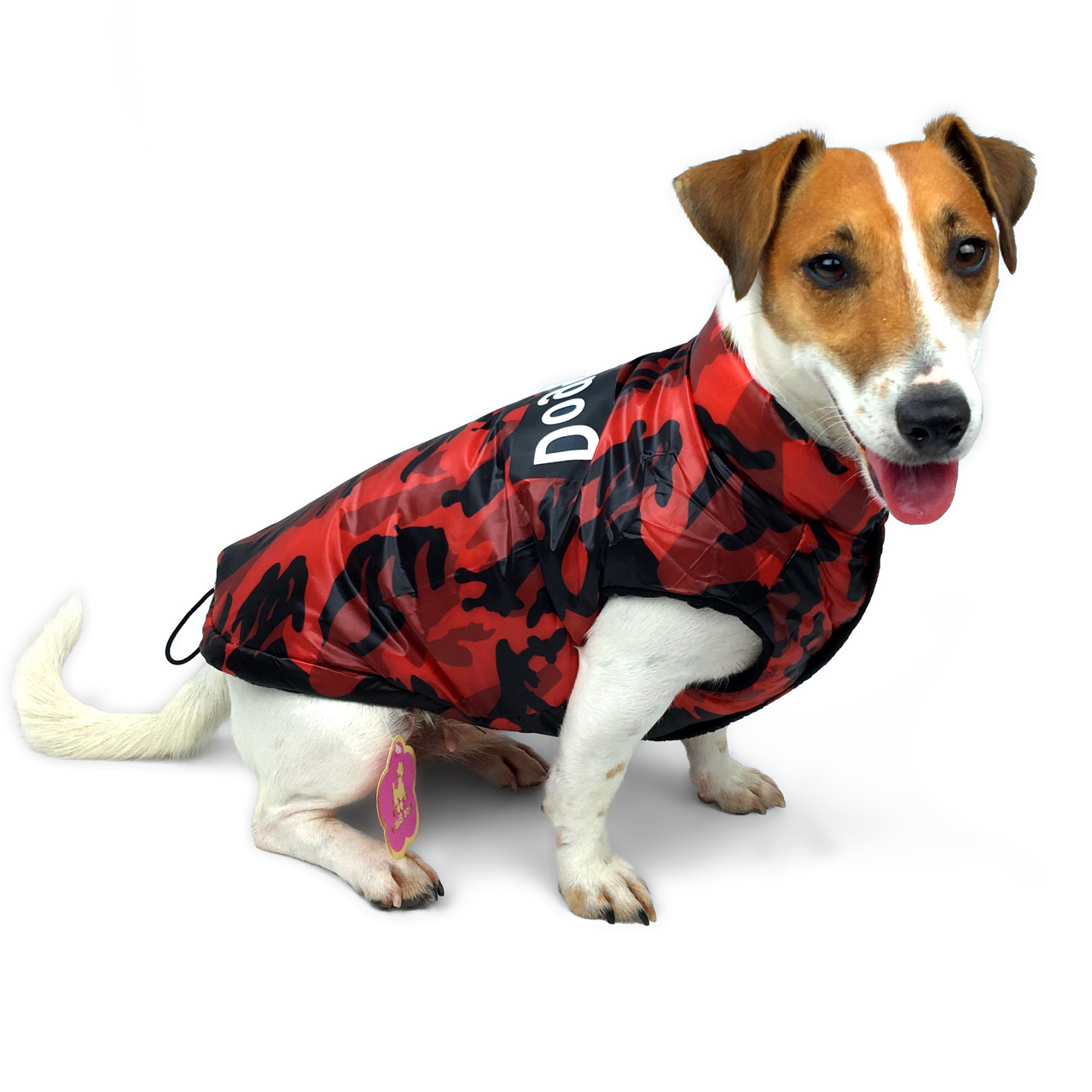 

Жилетка для собак Dog Baby Сamouflage L Red