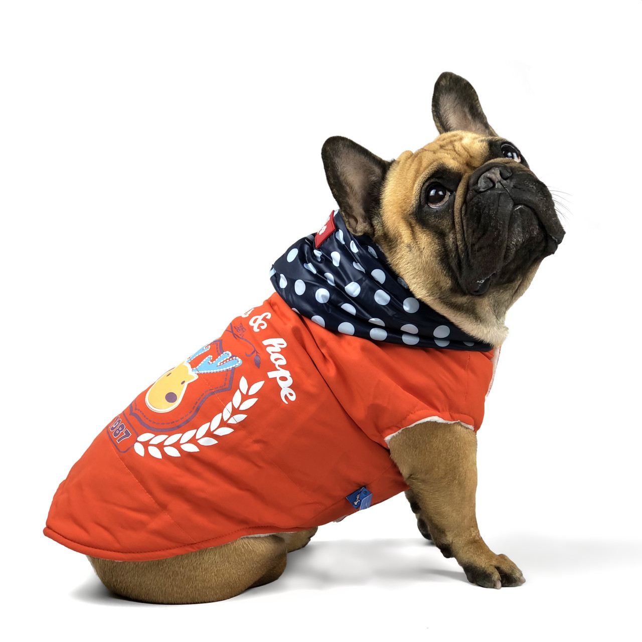 

Жилетка для собак средних пород Elfidog Rudolf 2XL Orange