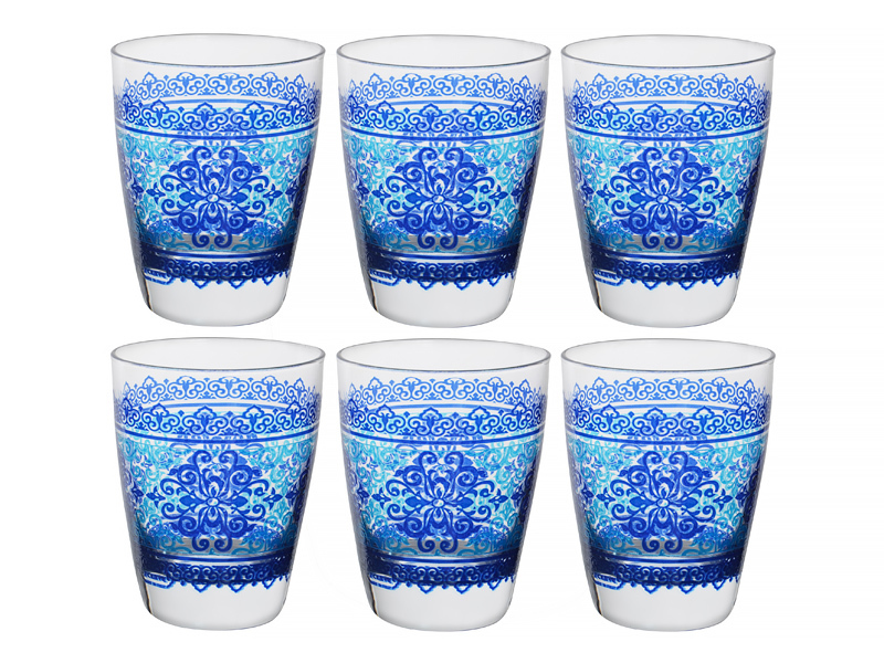 

Стакан низкий Arti-m ШАРМ БЛЮ 650-667