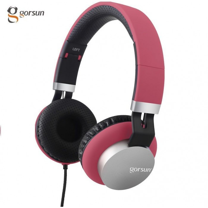

Проводные наушники Gorsun GS-789 с микрофоном, Burgundy