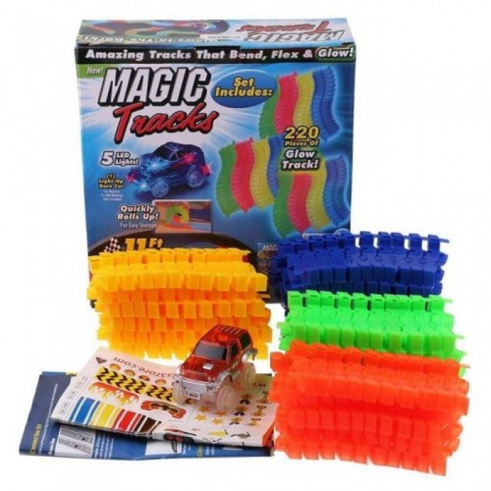 

Автотрек Magic Tracks 220 деталей
