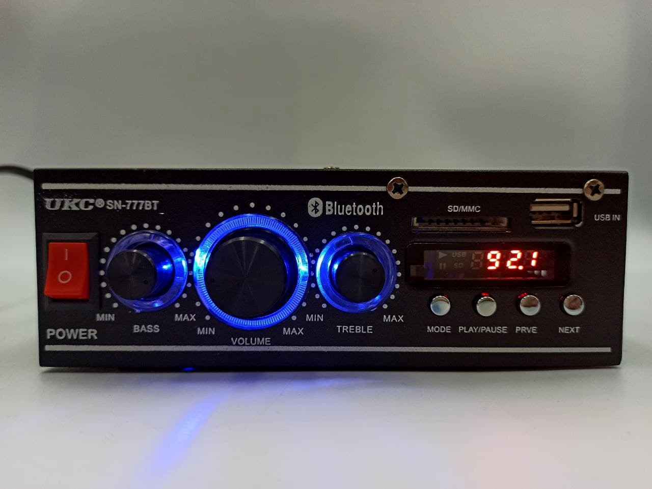 

Усилитель мощности с Bluetooth UKC AMP 777BT