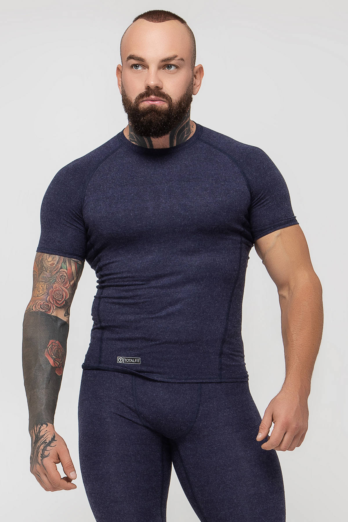 

Мужская термофутболка TOTALFIT Light TMD1-V12 XXL Темно-синий