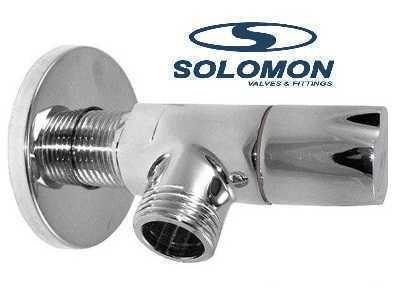 

Кран полуоборотный угловой 1/2"х3/4" 9081 Solomon (000005973)