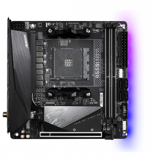 

Материнская плата GIGABYTE B550I AORUS PRO AX (B550I AORUS PRO AX)