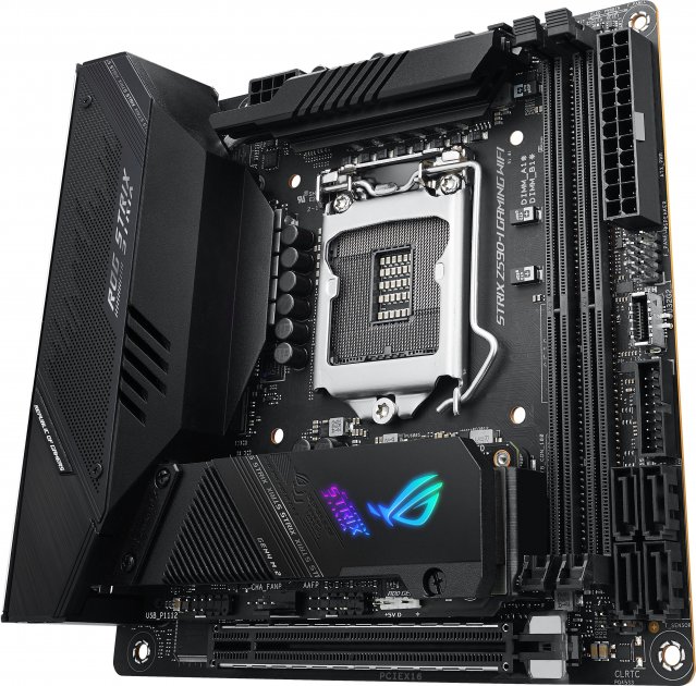 

Материнская плата Asus ROG Strix Z590-I Gaming WiFi (ROG STRIX Z590-I GAMING WIFI)