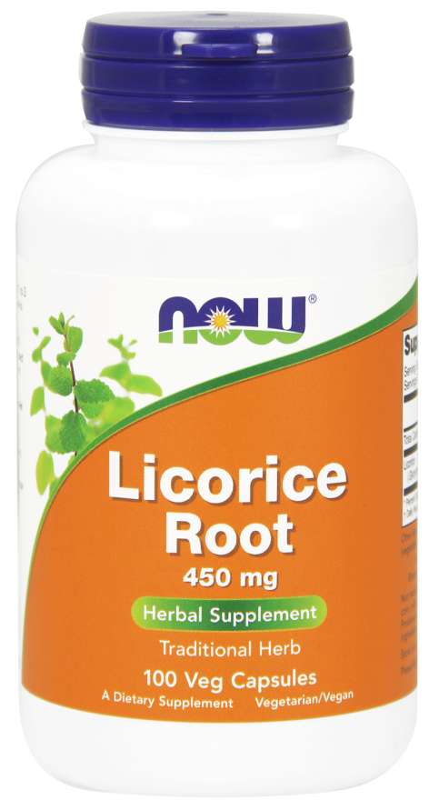 

Now Foods Licorice Root 450 mg 100 капсул (4384303786)