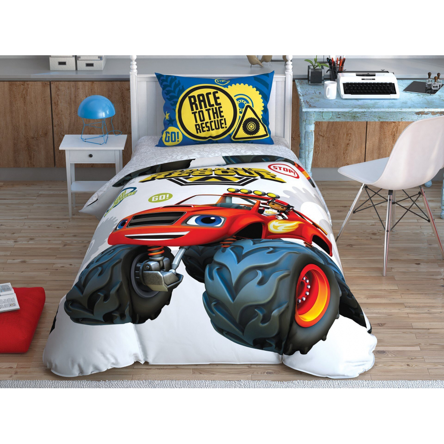 

Постельное белье Tac Disney - Blaze Road Rescue 160*220 подростковый