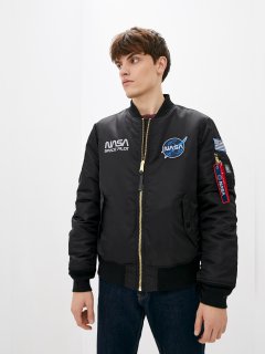 

Куртка Airboss MA-1 NASA  Black, Куртка Airboss MA-1 NASA L Black