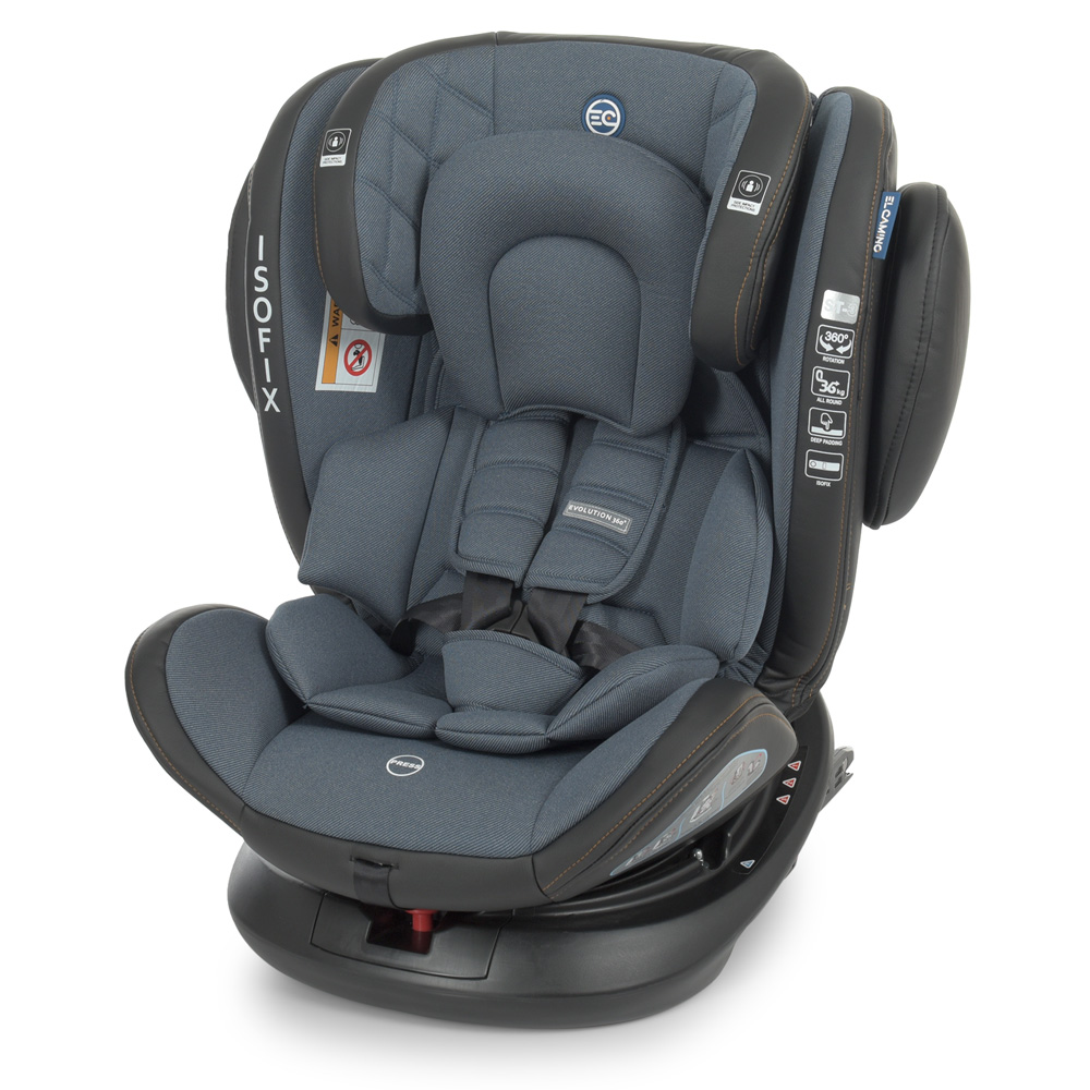 

Автокресло El Camino Evolution 360 ME 1045 Denim Blue
