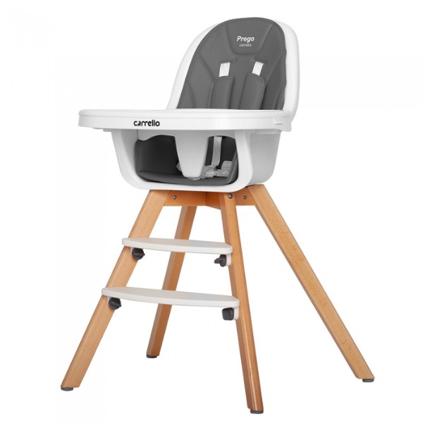 

Стульчик для кормления CARRELLO Prego CRL-9504/1 Palette Grey (24153) Серый