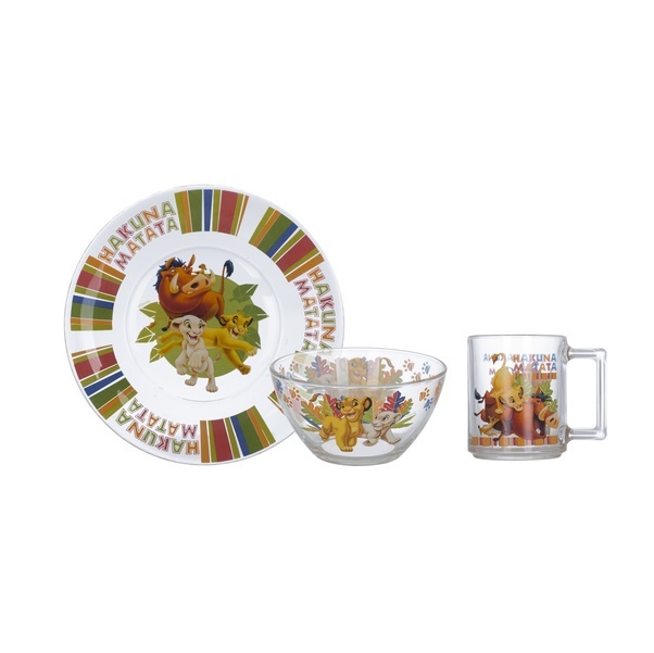 

Набор детской посуды Galleryglass Король Лев 18с2055 ДЗ Король Лев