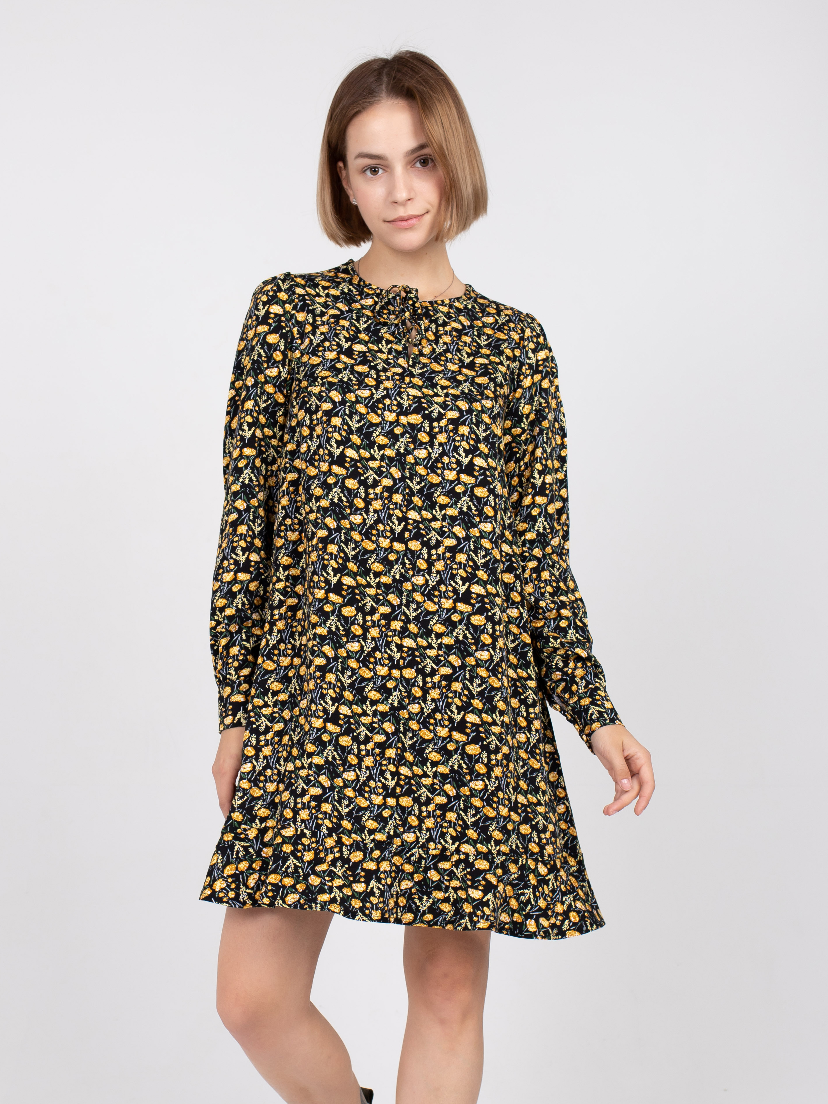 

Платье Feel and Fly Grase 211120  Print Yellow, Платье Feel and Fly Grase 211120 XL Print Yellow