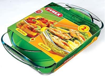 

Форма для выпечки большая Pyrex Pyrex 2 шт 900S030
