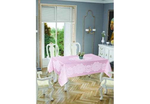 

Скатерть Tropik home Royal Pink 5699-4 Розовый
