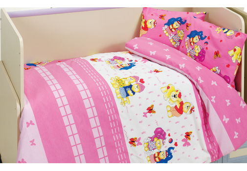 

Постельное белье Class Happy v2 Pembe 100x150 Розовый