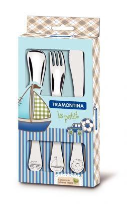 

Столовые приборы детские Tramontina Baby le petit blue 66973/000