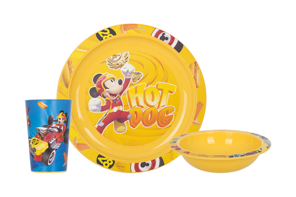 

Набор детской посуды Herevin Disney mickey 162441-800