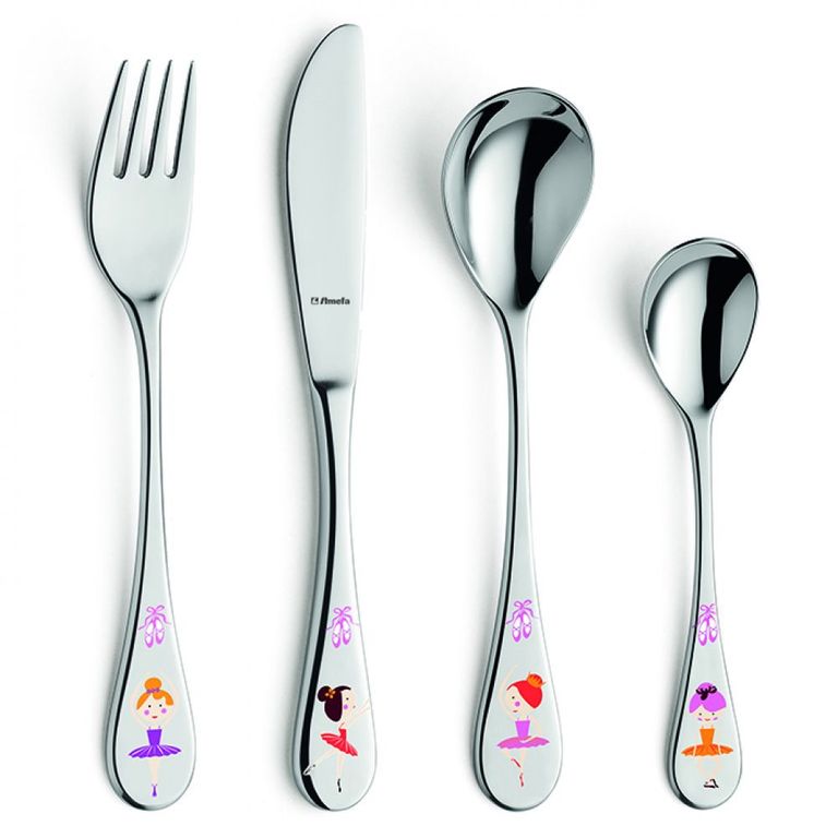 

Столовые приборы детские Amefa Ballerina F432095G007A40