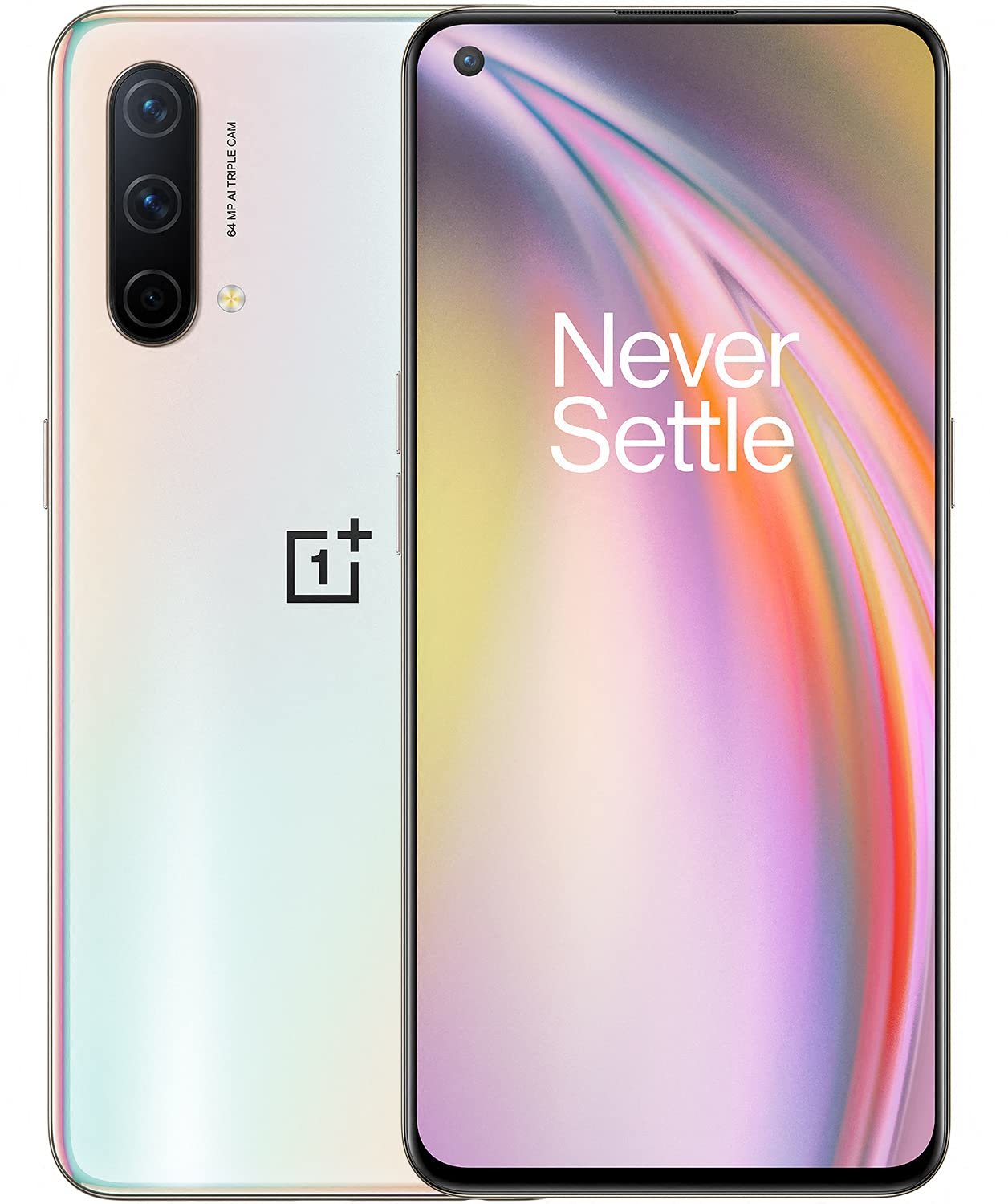 

Мобильный телефон OnePlus Nord Ce 5G 12/256GB Silver Ray 170 г серебристый