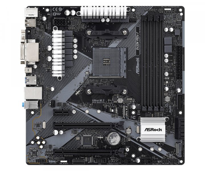 

Материнськая плата ASRock B450M Pro4 R2.0 (B450M Pro4 R2.0)