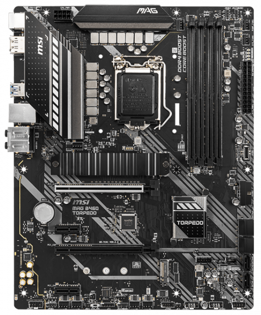 

Материнськая плата MSI MAG B460 Torpedo (MAG B460 TORPEDO)