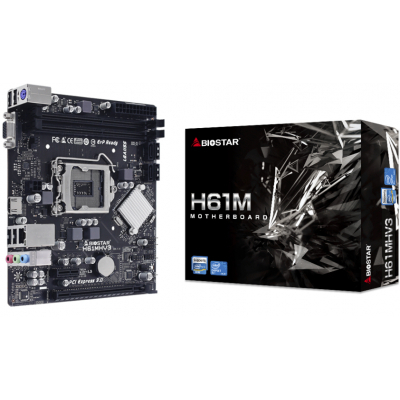 

Материнськая плата BIOSTAR H61MHV3 (H61MHV3)