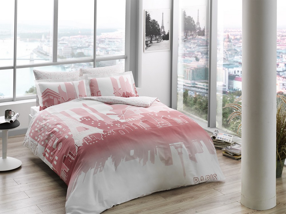 

Комплект постельного белья TAC GLOW SATEN NV.TK PARIS CK GUL KURUSU