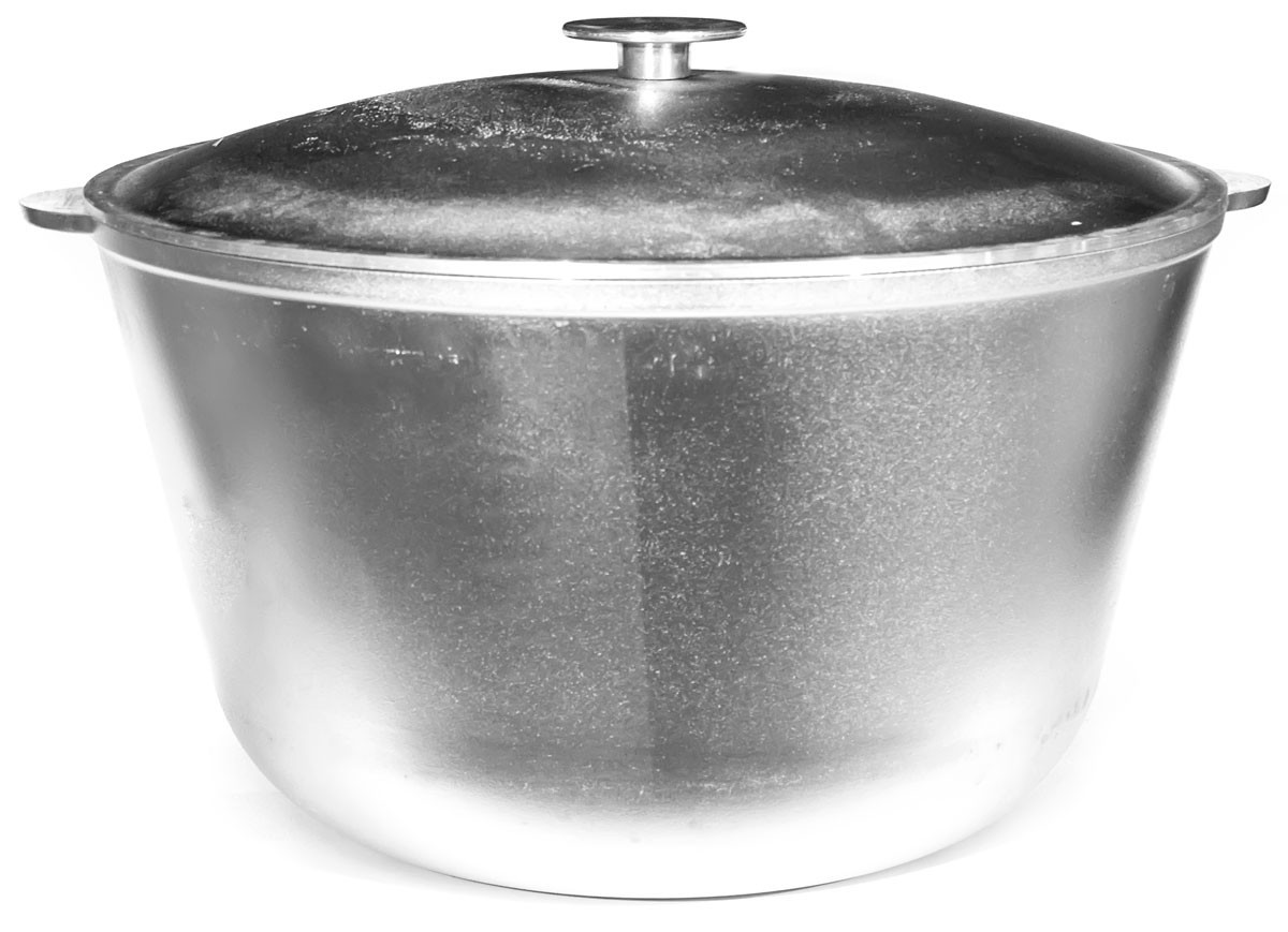 

Казан алюминиевый Биол K3000 30 л 45 см с крышкой