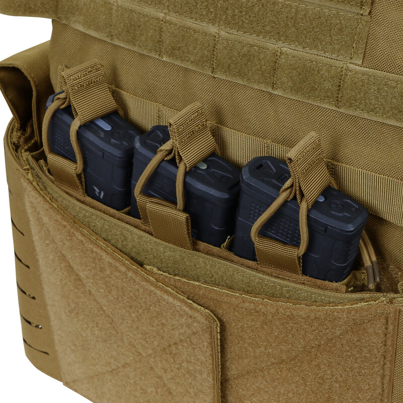 

Подсумок вставка в бронежилет Condor M4 Mag Insert VA6 Coyote Brown