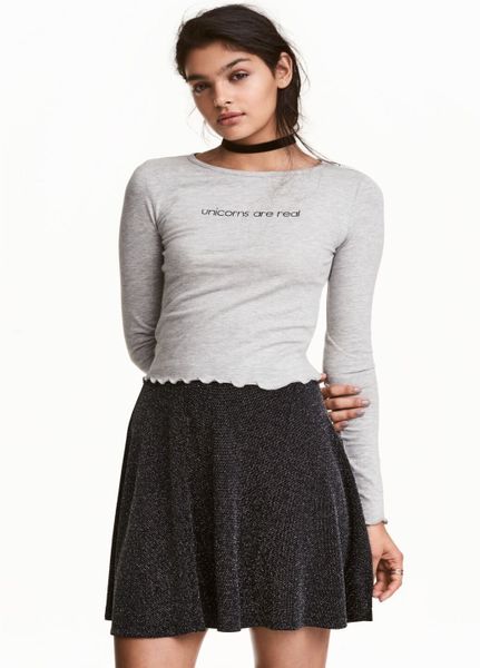 

Лонгслив H&M XS серый (1084-699)