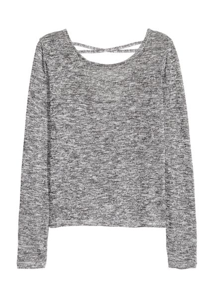 

Джемпер H&M S серый (1200-775)